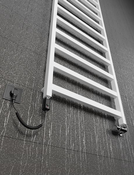 Grzejnik elektryczny BOX 1650x500 BIAŁY MAT zdjęcie 4