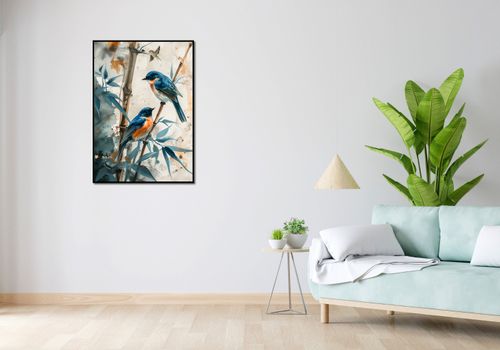 Plakat 67,5x95cm Trzy Ptaki na Arena.pl