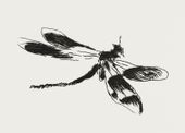 Plakat 18x13cm Dragonfly, Édouard Manet Vintage do Salonu