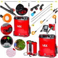 OPRYSKIWACZ AKUMULATOROWY CIŚNIENIOWY PLECAKOWY ELEKTRYCZNY 12L LANCA 117cm