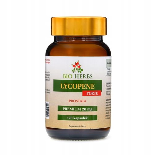 LIKOPEN LYCOPENE FORTE 20mg PROSTATA SERCE 120szt. STANDARYZOWANY na Arena.pl