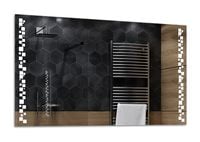 Lustro LED Łazienkowe Podświetlane 90x40 - DETROIT