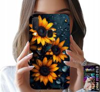 ETUI DO SAMSUNG GALAXY A20E - SŁONECZNIKI, SŁONECZNIK, KWIECISTE WZORY