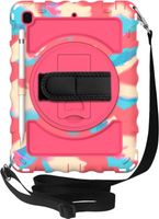 Etui Samsung Tab A7 Lite 8.7 T220 T225 Pancerne Stojak Moro Różowe