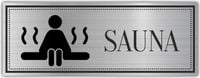Tabliczka piktogram Grawerowana SAUNA SPA SZATNIA