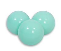 Plastikowe piłeczki do suchego basenu 50szt. - mięta