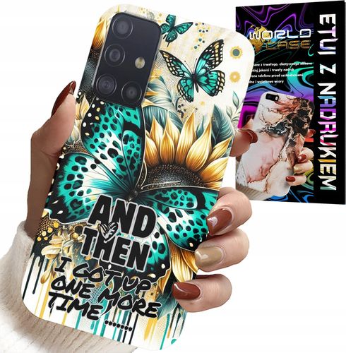 ETUI DO SAMSUNG GALAXY M31S - AND THEN I GOT UP, KOBIECE WZORY + FOLIA na Arena.pl