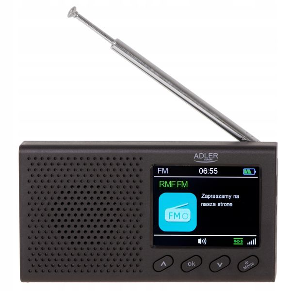 RADIO PRZENOŚNE LCD BLUETOOTH ZEGAR zdjęcie 2