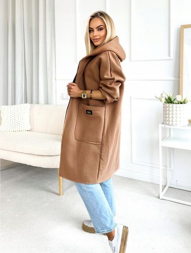 BLUZA DAMSKA gruba ciepła rozpinana dresowa PARKA kaptur KOLORY na Arena.pl