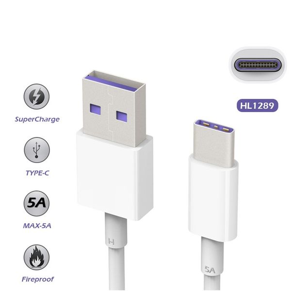 Oryginalny kabel Huawei AP71 4072007 USB-C 1M Biały zdjęcie 6