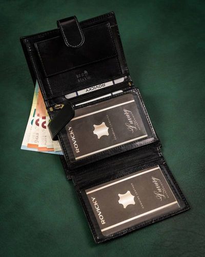 Duzy skorzany portfel meski na Arena.pl