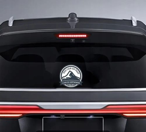 Naklejka Ty możesz jechać szybko, ja mogę wjechać wszędzie 4 x 4 Off Road! na Arena.pl