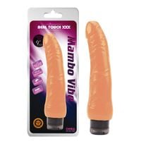 wibrator realistyczny mambo vibe brązowy t skin 22,5 cm