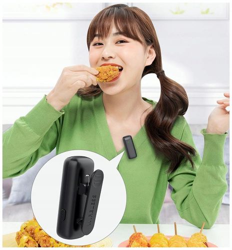 Pojemnościowy Bezprzewodowy Mikrofon Krawatowy ULANZI J11 Lightning na Arena.pl