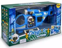 Pinypon Action. Helikopter policyjny z figurką i akcesoriami
