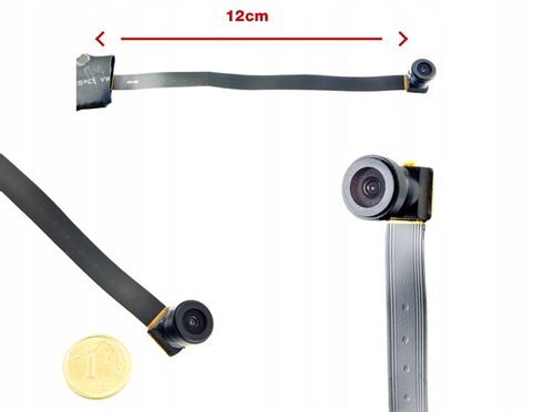 UKRYTA MINI MAŁA KAMERA IP WiFi DETEKCJA FULL HD SZPIEGOWSKA ANDROID IOS na Arena.pl