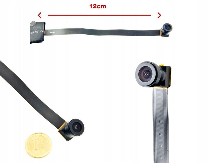 UKRYTA MINI MAŁA KAMERA IP WiFi DETEKCJA FULL HD SZPIEGOWSKA ANDROID IOS zdjęcie 5