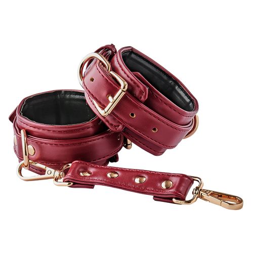 mankiety regulowane na kostki, kajdanki bdsm. krępowanie nóg na Arena.pl