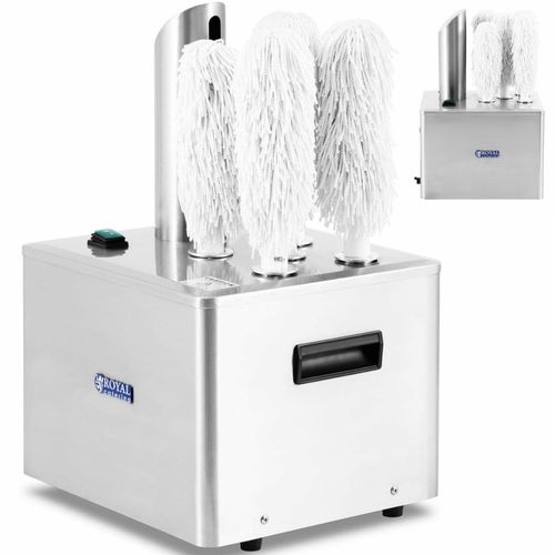 Polerka maszyna do polerowania szkła szklanek kieliszków 5 szczotek 1320 W na Arena.pl