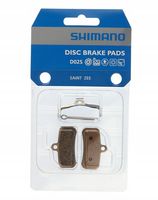 KLOCKI HAMULCOWE ROWEROWE SHIMANO XT SAINT D02S Metaliczne okładziny