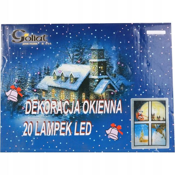 Dekoracja świetlna OKNO 20LED zdjęcie 5
