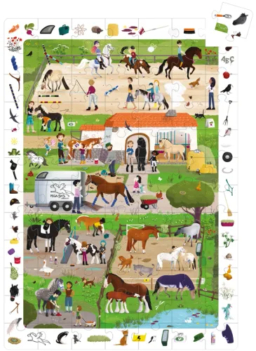 CzuCzu. Puzzle obserwacyjne. Stadnina koni na Arena.pl