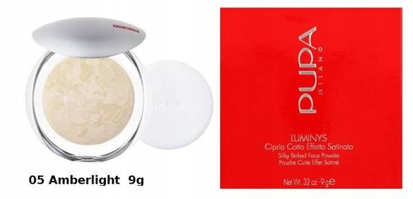 Pupa Luminys 05 Amberlight Puder prasowany zdjęcie 4