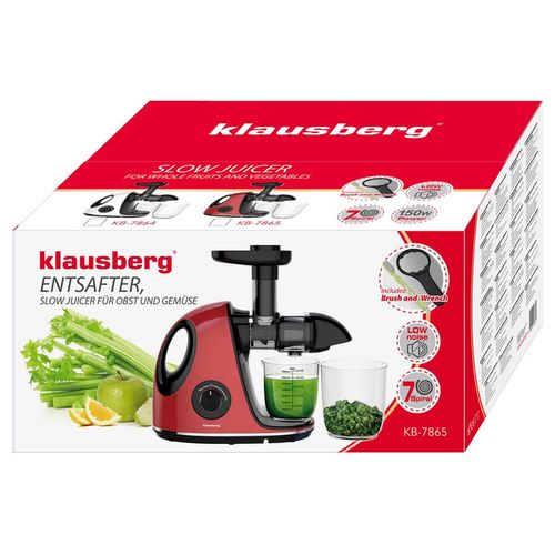 sokowirówka wyciskarka wolnoobrotowa klausberg kb-7865 na Arena.pl