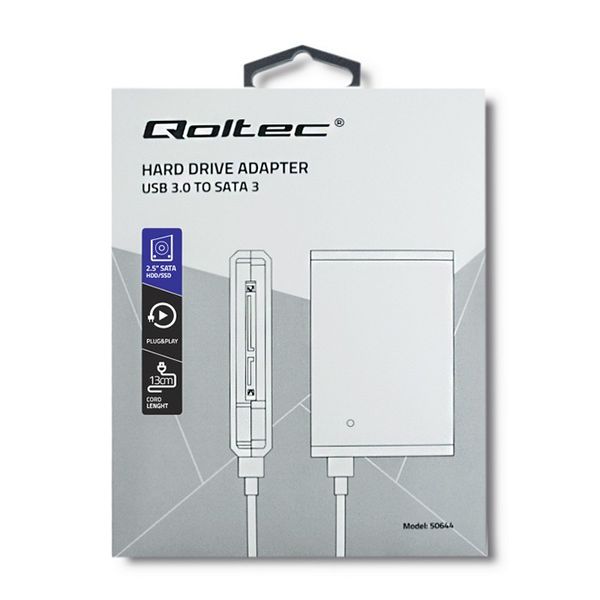 Qoltec Adapter USB 3.0 do dysków HDD/SSD 2.5" SATA3 zdjęcie 5