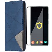ETUI Z KLAPKĄ ZAPS DO GALAXY S21 ULTRA + FOLIA