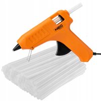 NEO TOOLS Pistolet do Kleju na Gorąco 11mm + 90 Wkładów Klejowych Klejarka