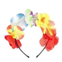 opaska hawajska hawaje aloha kolorowe kwiaty