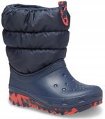 Dziecięce Ocieplane Buty Zimowe Śniegowce Crocs Classic Neo Puff Boot 23-24