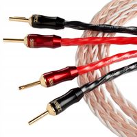 2X KABLE GŁOŚNIKOWE 18AWG WTYKI BANANOWE TAGA HARMONY PLATINUM-18-8C 2x 3m