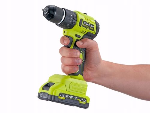 Wiertarko wkrętarka UDAROWA Bez szczotkowa aku 2x21V Li-ion toolme na Arena.pl