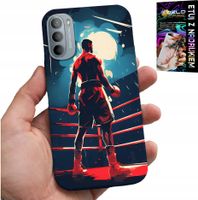 ETUI DO MOTOROLA G31 / G41 - BOKS SPORTY WALKI BOKSERZY WZORY + FOLIA