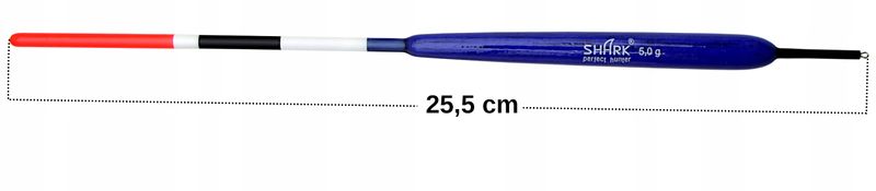 Spławik Przelotowy z BALSY SHARK Perfekt Hunter 5 g 25,5 cm zdjęcie 2