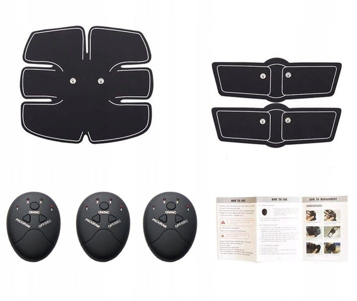 Elektrostymulator Stymulator Mięśni Brzucha EMS x3 zdjęcie 1