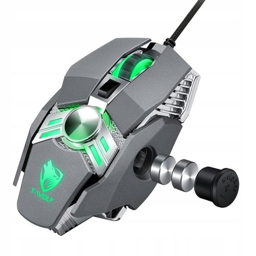 MYSZKA GAMINGOWA MYSZ DLA GRACZY LED RGB 6400DPI na Arena.pl