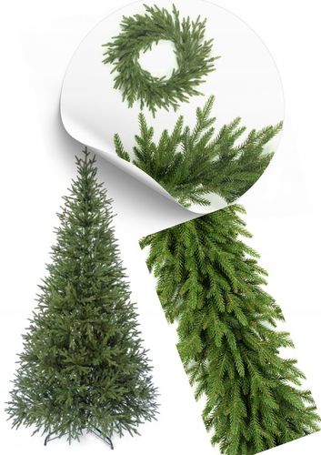 Choinka Sztuczna Świerk Natura 3D – FULL PE PREMIUM 100 cm jak Żywa 100% PE na Arena.pl