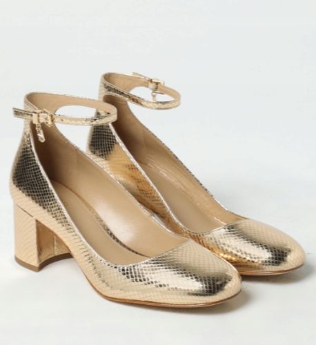 Michael Kors Perla Metallic Snake Embossed Leather Pump r35 na Arena.pl