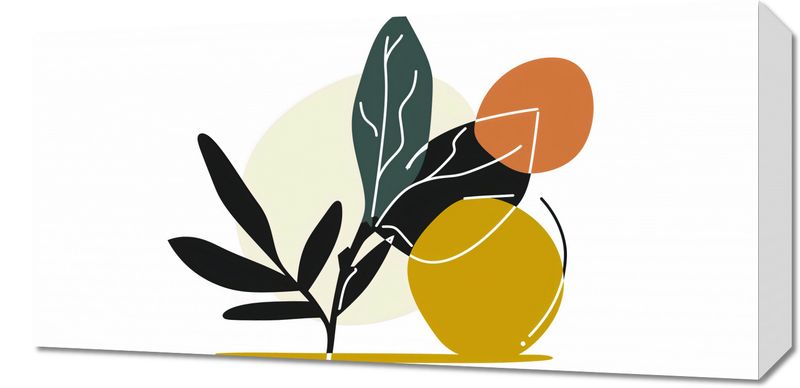 Obraz 60x30cm Elegancka Flora zdjęcie 1