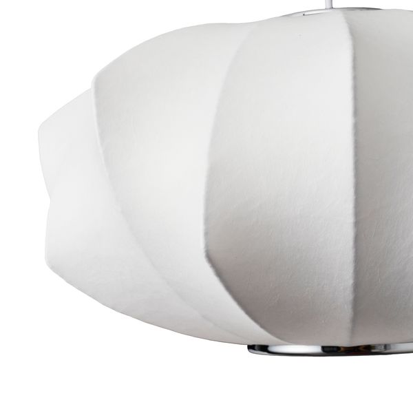Lampa wisząca SILK V-shape biała 45 cm zdjęcie 7