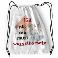 Plecak Sportowy Szkolny Dla Igi Córki Dziecka Z Nadrukiem Ze Zdjęciem