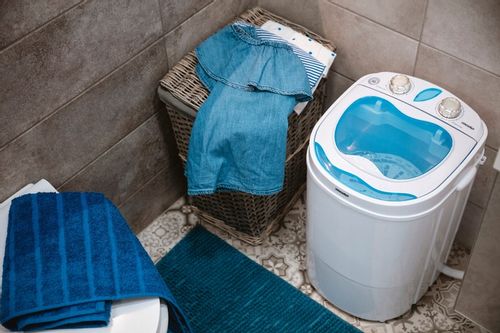 MINI PRALKA PRZENOŚNA TURYSTYCZNA WIRÓWKA WSAD 3kg na Arena.pl