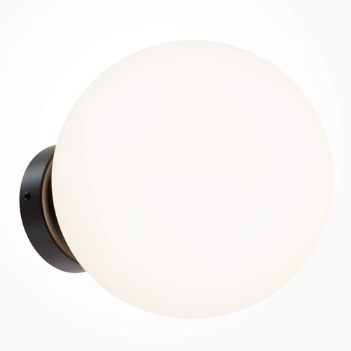 Lampa ścienna Basic Form MOD321WL-01B1 kula biała czarna na Arena.pl