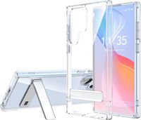 Etui WATACHE Samsung Galaxy S23 Ultra podstawka przezroczyste case