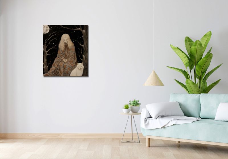 Obraz 60x70cm Stróżka Leśna zdjęcie 2