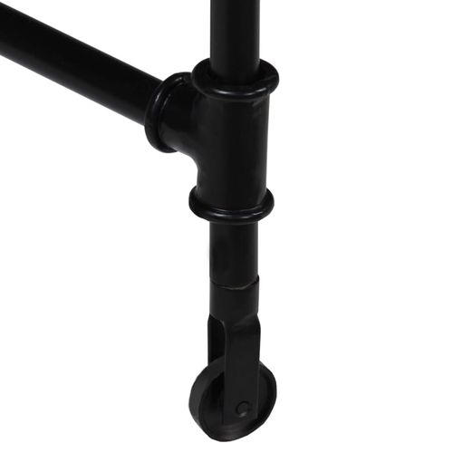 Sekretarzyk z litego drewna mango i stali, 110 x 50 x 96 cm na Arena.pl