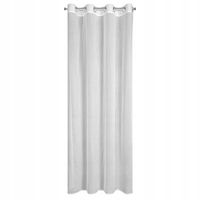 Firana gotowa na przelotkach KEJTI 140x250 Eurofirany biała